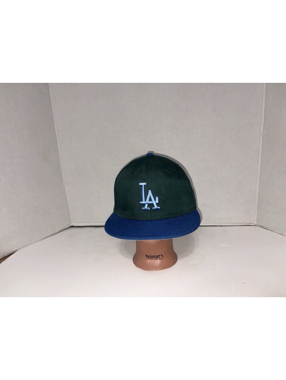 Los Angeles Dodgers New Era Exclusiv 59Fifty Green Enchanted Forest Hat Sz 7 1/8